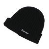 Supreme 19FW Cashmere Beanie BLACK画像
