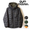 gym master リバーシブル マウンテンキルト フードジャケット G333630画像