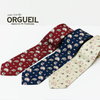 ORGUEIL Paisley Silk Tie OR-7154B画像