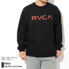 RVCA Big RVCA Crew Sweat AJ042-001画像