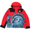 Supreme × THE NORTH FACE 19FW Statue of Liberty Mountain Jacket RED画像