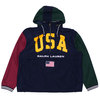 POLO RALPH LAUREN Color Blocked Usa Logo Anorak画像