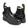 Dr.Martens 1460 HARNESS 8EYE BOOT BLACK POLISHED SMOOTH 25163001画像
