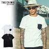 CRIMIE WRINKLE POCKET T-SHIRT CR01-02L1-TS20画像
