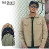 CRIMIE NYLON & COTTON MILITARLY SHIRT CR01-02L1-SL01画像