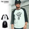 CRIMIE EAGLE 7TH RAGLAN T-SHIRT CR01-02L1-TS24画像