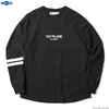 TOYPLANE L/S FOOTBALL WIZE TEE (BLACK) TP19-FCS02画像