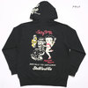 SKULL WORKS &times; BETTY BOOP 10周年記念モデル フルジップパーカー "バーバースタイル" BTY-67画像