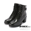 AVIREX Women's LACE UP BOOTS 401419301画像