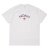 Noah 19AW CORE LOGO TEE WHITE画像