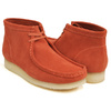 Clarks WALLABEE BOOT BURNT ORANGE SUEDE 26144253画像