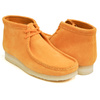 Clarks WALLABEE BOOT BURNT YELLOW SUEDE 26146259画像