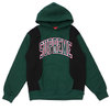 Supreme 19FW Paneled Arc Hooded Sweatshirt DARK GREEN画像