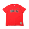 Mitchell & Ness Old English T-Shirts CHI.Bulls RED SSTEEF18024-CBU画像