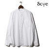 SCYE BASICS FINX COTTON OXFORD GRANDAD COLLAR SHIRT 5120-31501画像