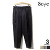 SCYE BASICS SAN JOAQUIN COTTON CHINO PLEATED TROUSERS 5120-81516画像