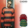 CHORD NUMBER EIGHT STRIPE MOHAIR KNIT CH01-02L1-KN01画像