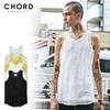 CHORD NUMBER EIGHT MESH TANK TOP CH01-02L1-CS08画像
