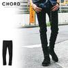 CHORD NUMBER EIGHT RIPPED BLACK SKINNY PANTS CH01-02L1-PL04画像