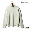 AURALEE SUPER FINE WOOL RIB KNIT TURTLE NECK P/O 2019FW A9AP02RK画像