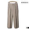 AURALEE 2019FW HARD TWIST DOUBLE CLOTH WIDE SLACKS A9AP01KB画像