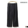 AURALEE 2019FW LIGHT MELTON WIDE SLACKS A9AP03LM画像