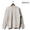 AURALEE CASHMERE WOLL RIB KNIT BIG P/O A9AP01CW画像