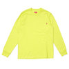 Supreme 19FW L/S Pocket Tee HEATHER LIME画像