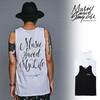 MSML CURSIVE TANK TOP M001-02L1-CS02画像
