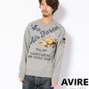 AVIREX CREW NECK SWEAT 14th AIR FORCE 6193622-画像