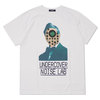UNDERCOVER TEE UC NOISE LAB FACE WHITE画像
