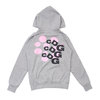 COMME des GARCONS GIRL PINK DOT LOGO PARKA GRAY画像