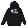 POP BY JUN × Fragment Design SLUMBERS HOODIE BLACK画像