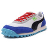 PUMA FAST RIDER RIDE ON WHT/BLK/BLU/RED/SAX/N.GRN/L.GRY 372837-01画像