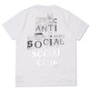 POP BY JUN × Fragment Design × Anti Social Social Club ASSC TEE WHITE画像