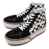 VANS CHECKERBOARD SK8-HI STACKED MULTI/TRUE WHITE VN0A4BTWVLV画像
