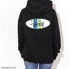 STUSSY WOMEN Two Bar Oval Hooded Sweat 2921736画像