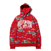 Billionaire Boys Club BB ISLAND PULLOVER HOODIE RED 891-8311-RED画像