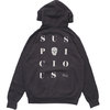 Suspicious Antwerp The Playground Hoodie SHADOWxOFF WHITE画像