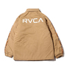 RVCA ANIMAL SPIRITS COACH JACKET BEIGE AJ042796-BEG画像