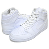NIKE AIR JORDAN 1 MID white/white-wht 554724-126画像