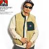 BEN DAVIS NYLON POCKET BOA VEST -BEIGE M-9780065画像