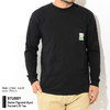 STUSSY Sierra Pigment Dyed Pocket L/S Tee 1954450画像