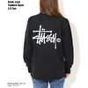 STUSSY WOMEN Basic Logo Pigment Dyed L/S Tee 2992634画像