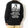 BEN DAVIS Label L/S Tee C-0380022画像
