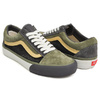 VANS VAULT OLD SKOOL VLT LX (SUEDE / LEATHER) SHALE / STONE GRAY VN0A4BVFVYM画像