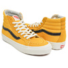 VANS VAULT OG SK8-HI LX (SUEDE / CANVAS) OLD GOLD / BLACK VN0A4BVBVZ6画像
