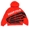 Supreme × Honda Fox Racing 19FW Puffy Zip Up Jacket RED画像