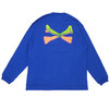 WTAPS &times; min-nano 19SS SLIMY BONES LS1 TEE BLUE 191ATMID-CSM04S画像