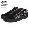 VANS Old Skool Platform (Mix Leopard) Pink/Black VN0A3B3UTRE画像